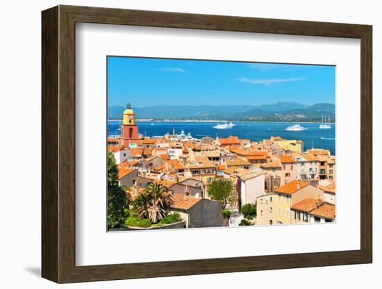 Beautiful View of Saint-Tropez. France, Provence-LiliGraphie-Framed Photographic Print