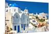 Beautiful View of Santorini-Maugli-l-Mounted Photographic Print