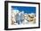 Beautiful View of Santorini-Maugli-l-Framed Photographic Print