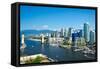 Beautiful View of Vancouver, British Columbia, Canada-mffoto-Framed Stretched Canvas