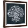 Beautiful Vintage Hand Drawn Tree of Life-transiastock-Framed Art Print