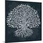 Beautiful Vintage Hand Drawn Tree of Life-transiastock-Mounted Art Print