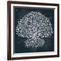 Beautiful Vintage Hand Drawn Tree of Life-transiastock-Framed Art Print