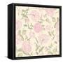 Beautiful Vintage Seamless Roses Background-Varvara Kurakina-Framed Stretched Canvas