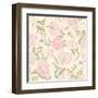 Beautiful Vintage Seamless Roses Background-Varvara Kurakina-Framed Art Print