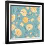 Beautiful Vintage Seamless Roses Background-Varvara Kurakina-Framed Art Print