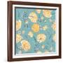 Beautiful Vintage Seamless Roses Background-Varvara Kurakina-Framed Art Print