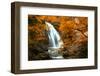 Beautiful Waterfall. Autumn-silver-john-Framed Photographic Print