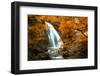 Beautiful Waterfall. Autumn-silver-john-Framed Photographic Print