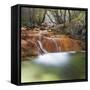 Beautiful Waterfall-Vakhrushev Pavel-Framed Stretched Canvas