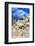 Beautiful White-Blue Santorini-Maugli-l-Framed Photographic Print