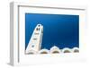 Beautiful White Churcg of Oia in Santorini, Greece-Gyuszko-Framed Photographic Print