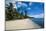 Beautiful White Sand Beach and Palm Trees on the Island of Yap, Micronesia-Michael Runkel-Mounted Photographic Print