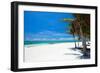 Beautiful White Sand Beach in Akumal Mexico-BlueOrange Studio-Framed Photographic Print