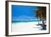 Beautiful White Sand Beach in Akumal Mexico-BlueOrange Studio-Framed Photographic Print