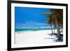 Beautiful White Sand Beach in Akumal Mexico-BlueOrange Studio-Framed Photographic Print