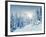 Beautiful Winter Landscape with Snow Covered Trees-Leonid Tit-Framed Premium Photographic Print