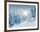 Beautiful Winter Landscape with Snow Covered Trees-Leonid Tit-Framed Photographic Print