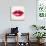 Beautiful Woman's Lips Formed By Abstract Blots-artant-Art Print displayed on a wall