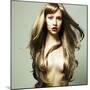 Beautiful Woman with Magnificent Hair-George Mayer-Mounted Photographic Print