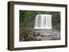 Beautiful Woodland Stream and Waterfall in Summer-Veneratio-Framed Photographic Print