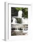 Beautiful Woodland Stream and Waterfall in Summer-Veneratio-Framed Photographic Print