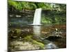 Beautiful Woodland Stream and Waterfall in Summer-Veneratio-Mounted Photographic Print