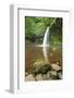 Beautiful Woodland Stream and Waterfall in Summer-Veneratio-Framed Photographic Print