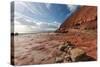 Beautiful Yet Dramatic Cliff at Jurassic Coast in England Heritage Site, Devon,Uk-Marcin Jucha-Stretched Canvas