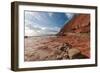 Beautiful Yet Dramatic Cliff at Jurassic Coast in England Heritage Site, Devon,Uk-Marcin Jucha-Framed Photographic Print