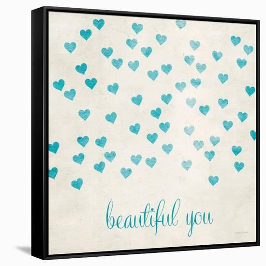 Beautiful You in Blue-Morgan Yamada-Framed Stretched Canvas