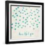 Beautiful You in Blue-Morgan Yamada-Framed Art Print