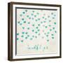 Beautiful You in Blue-Morgan Yamada-Framed Premium Giclee Print