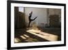 Beautiful Young Ballerina Dancing in Abandoned Building.-Sasa Prudkov-Framed Photographic Print