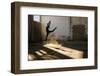 Beautiful Young Ballerina Dancing in Abandoned Building.-Sasa Prudkov-Framed Photographic Print