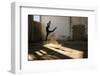 Beautiful Young Ballerina Dancing in Abandoned Building.-Sasa Prudkov-Framed Photographic Print