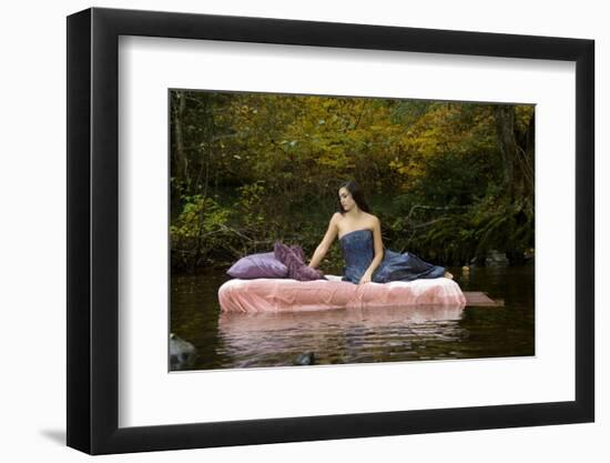 Beautiful Young Princess Awakens-JDGregory-Framed Photographic Print