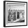 Beautifully Attired Ladies Enjoy a Game at St. Andrews Scotland-null-Framed Photographic Print