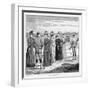 Beautifully Attired Ladies Enjoy a Game at St. Andrews Scotland-null-Framed Photographic Print