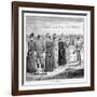 Beautifully Attired Ladies Enjoy a Game at St. Andrews Scotland-null-Framed Photographic Print