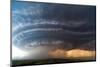 Beautifully Structured Supercell Thunderstorm in American Plains-Minerva Studio-Mounted Photographic Print