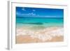 Beautiul Sandy Beach with Turqoise Se Water and Blue Sky-Gyula Gyukli-Framed Photographic Print