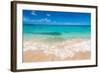 Beautiul Sandy Beach with Turqoise Se Water and Blue Sky-Gyula Gyukli-Framed Photographic Print