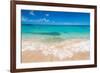 Beautiul Sandy Beach with Turqoise Se Water and Blue Sky-Gyula Gyukli-Framed Photographic Print
