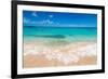 Beautiul Sandy Beach with Turqoise Se Water and Blue Sky-Gyula Gyukli-Framed Photographic Print