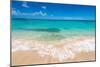 Beautiul Sandy Beach with Turqoise Se Water and Blue Sky-Gyula Gyukli-Mounted Photographic Print