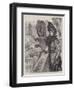 Beauty Among the Devils, on the Roof of Notre Dame, Paris-Charles Paul Renouard-Framed Giclee Print