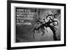 Beauty and Strangeness Edgar Allan Poe Poster-null-Framed Photo