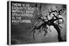 Beauty and Strangeness Edgar Allan Poe Poster-null-Stretched Canvas