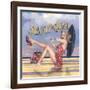 Beauty and the Beach-Scott Westmoreland-Framed Art Print